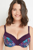 ANNE SOUTIEN-GORGE AMPLIFORME EMBOITANT VIOLET