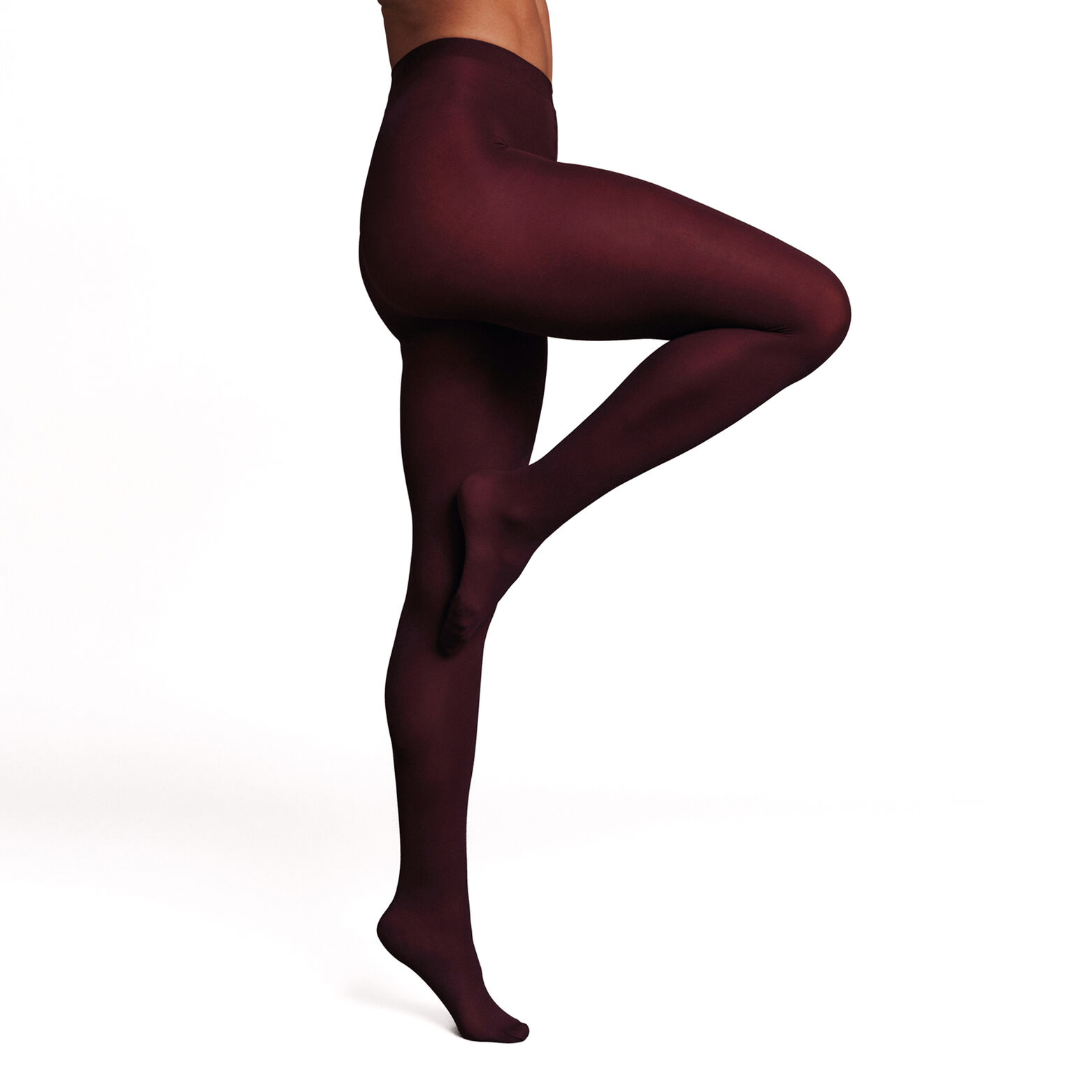MANGUE COLLANT UNI 60 DENIERS ROUGE
