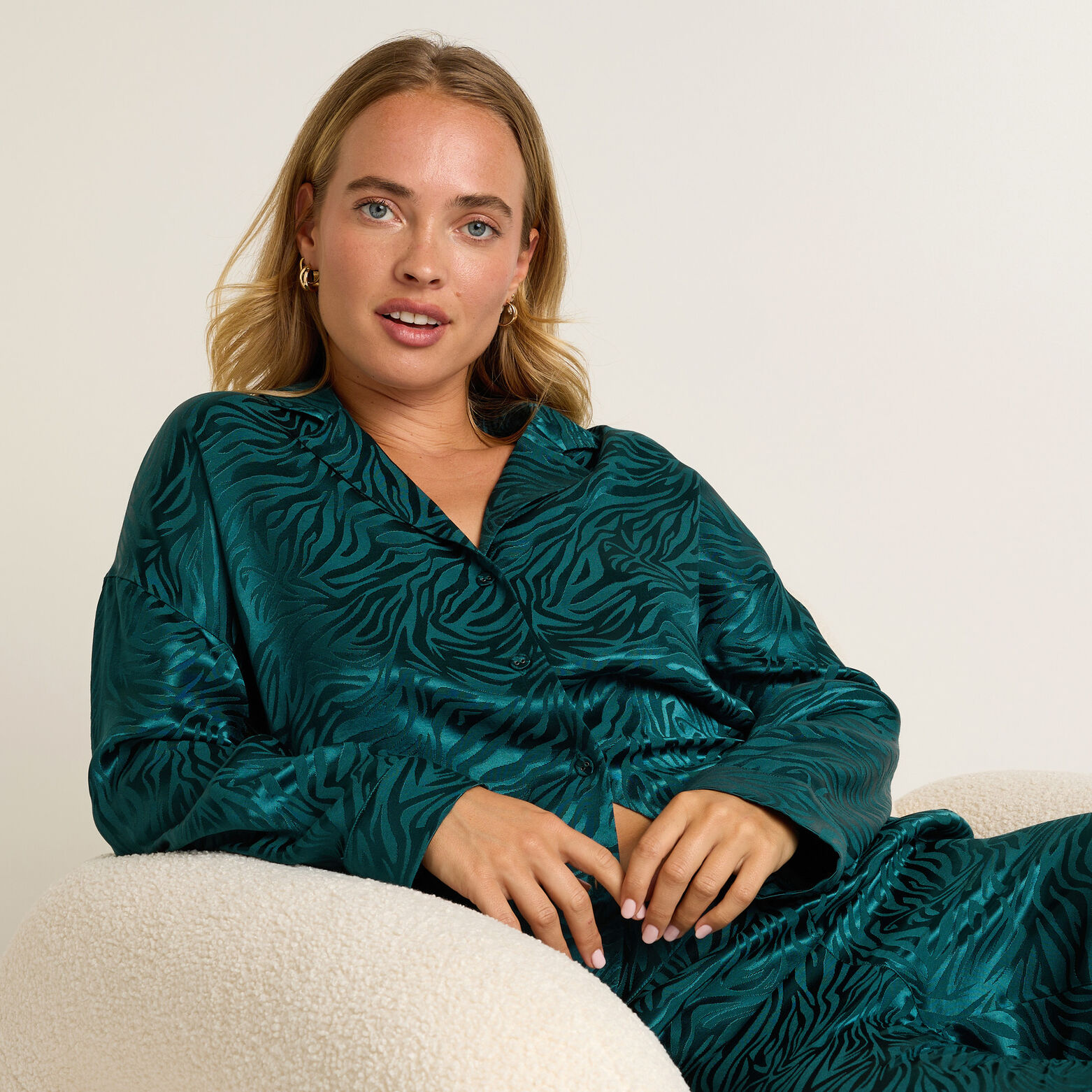FRIMOUSSE CHEMISE MANCHES LONGUES VERT FONCE
