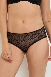 FANFAN SHORTY DENTELLE NOIR