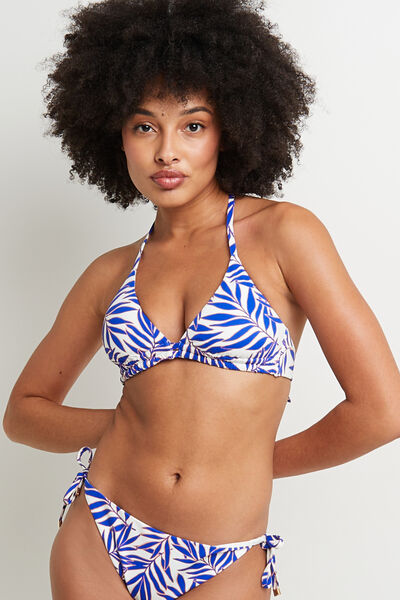 SOUTIEN GORGE TRIANGLE MULTICO BLANC