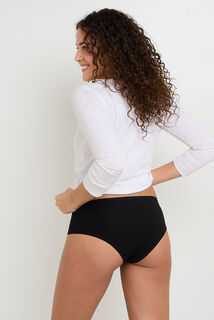 GERALDINE LOT SHORTY X3 COTON BIO NOIR