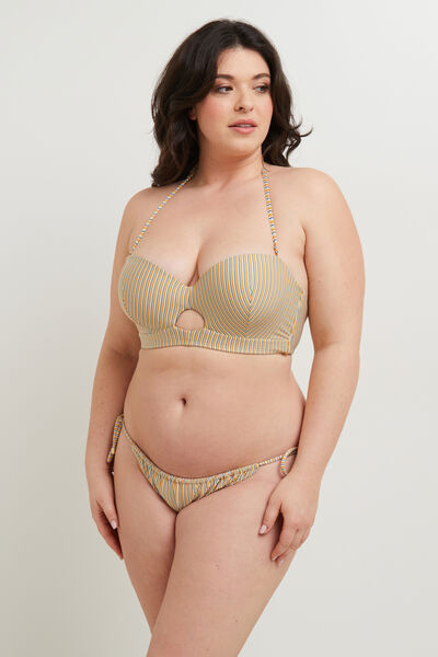 MARTHA MAILLOT DE BAIN CULOTTE MINI MULTICO VERT