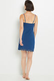 SYARA NUISETTE VISCOSE BLEU