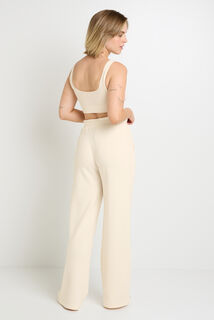 FAIENCE Pantalon de pyjama ECRU