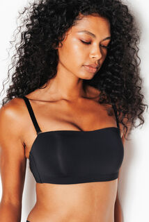 PERFECT SOUTIEN-GORGE BANDEAU MICROFIBRE NOIR