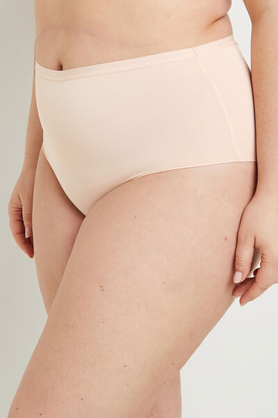 INVISIBLE CULOTTE TAILLE HAUTE MICROFIBR NATUREL
