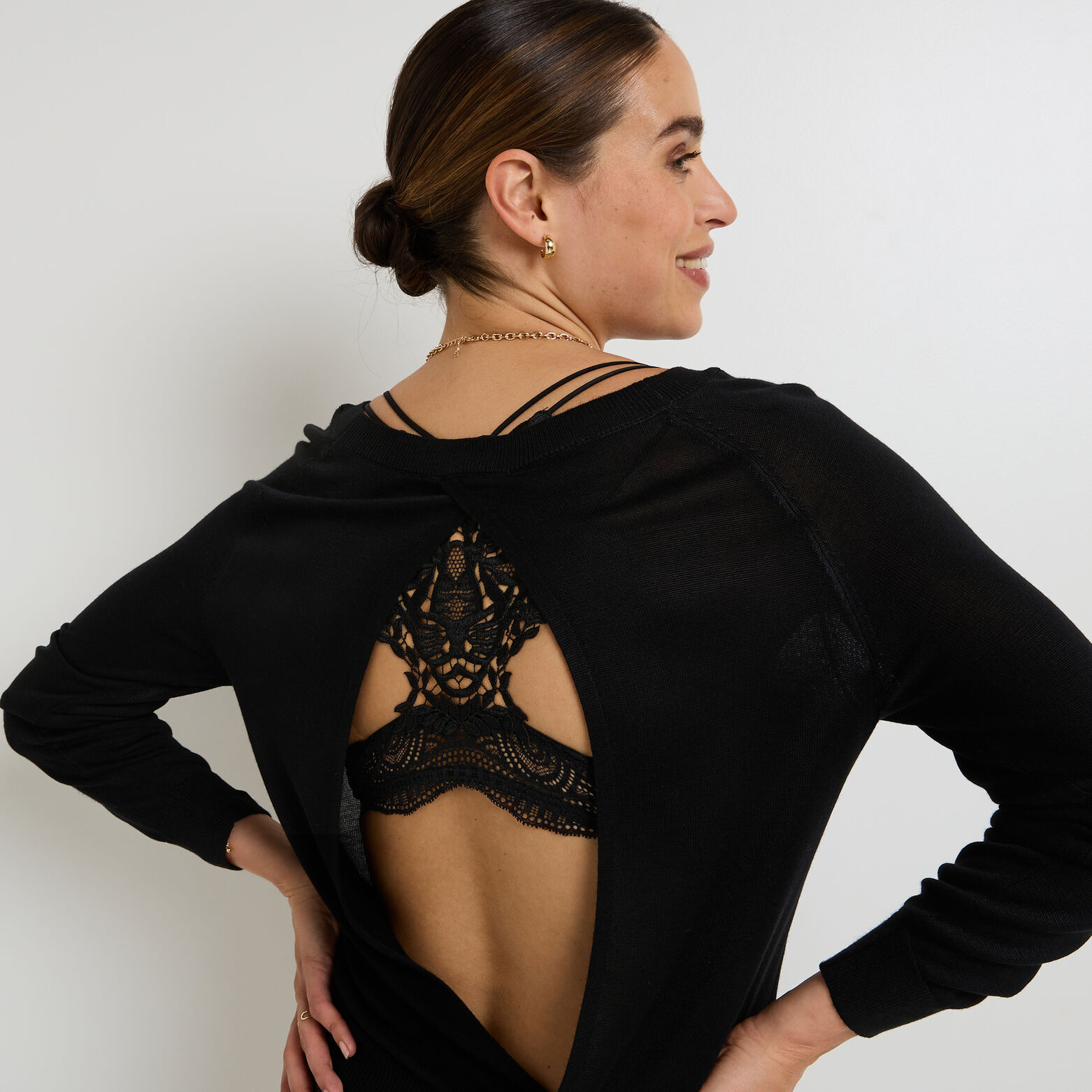 GARANCE PULL  NOIR