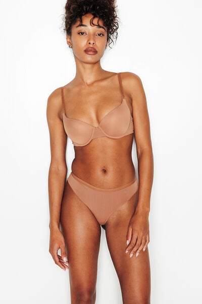 TANGA MICROFIBRE PEAU BRONZEE