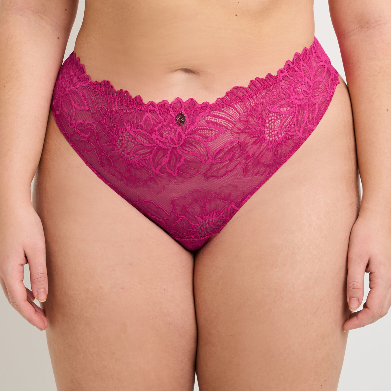 DONA+ TANGA DENTELLE FUCHSIA