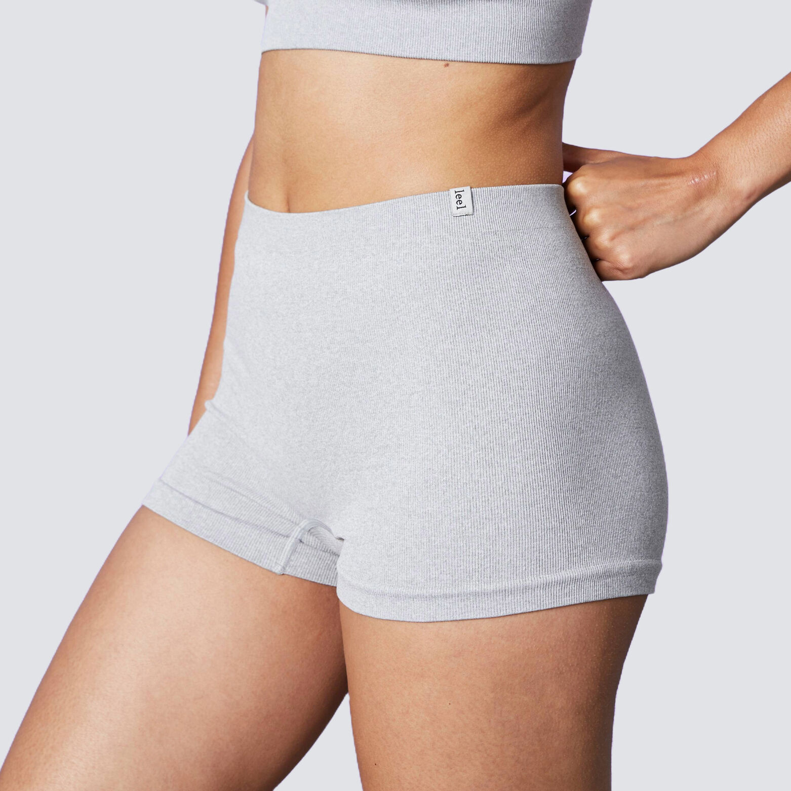 DOODIE BOXER SANS COUTURE GRIS