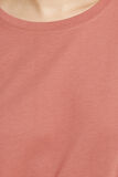 BAMBI TEE SHIRT MANCHES COURTES COTON ROSE
