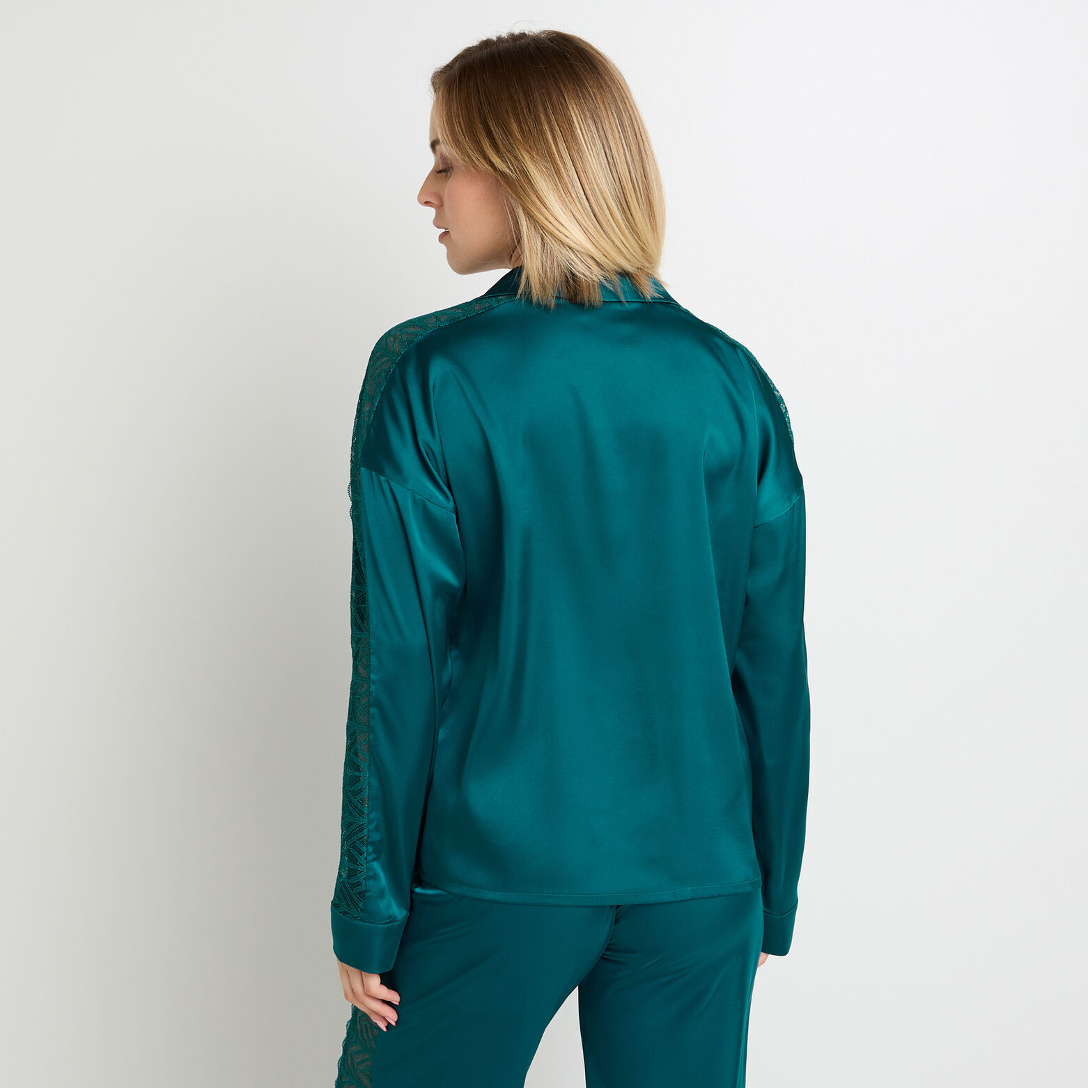 Ensemble FEMME canard sans-armatures, chemise & pantalon