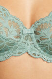 BERRIE SOUTIEN-GORGE EMBOITANT DENTELLE Vert clair