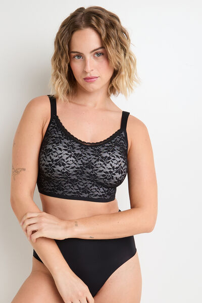 BRASSIERE POST -OPERATOIRE NOIR