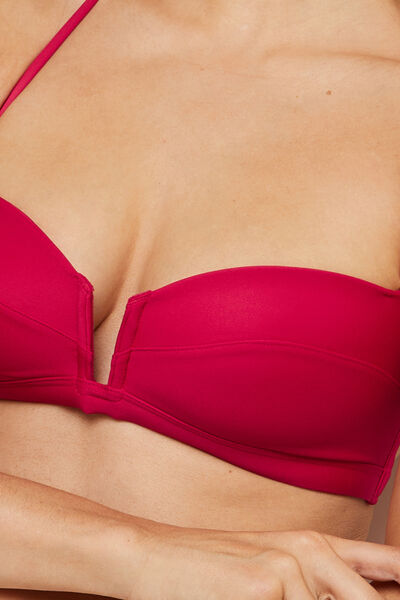 MOLLY MAILLOT DE BAIN BANDEAU ROUGE
