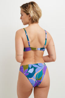 MONICA MAILLOT DE BAIN CULOTTE MIDI MULTICOLOR