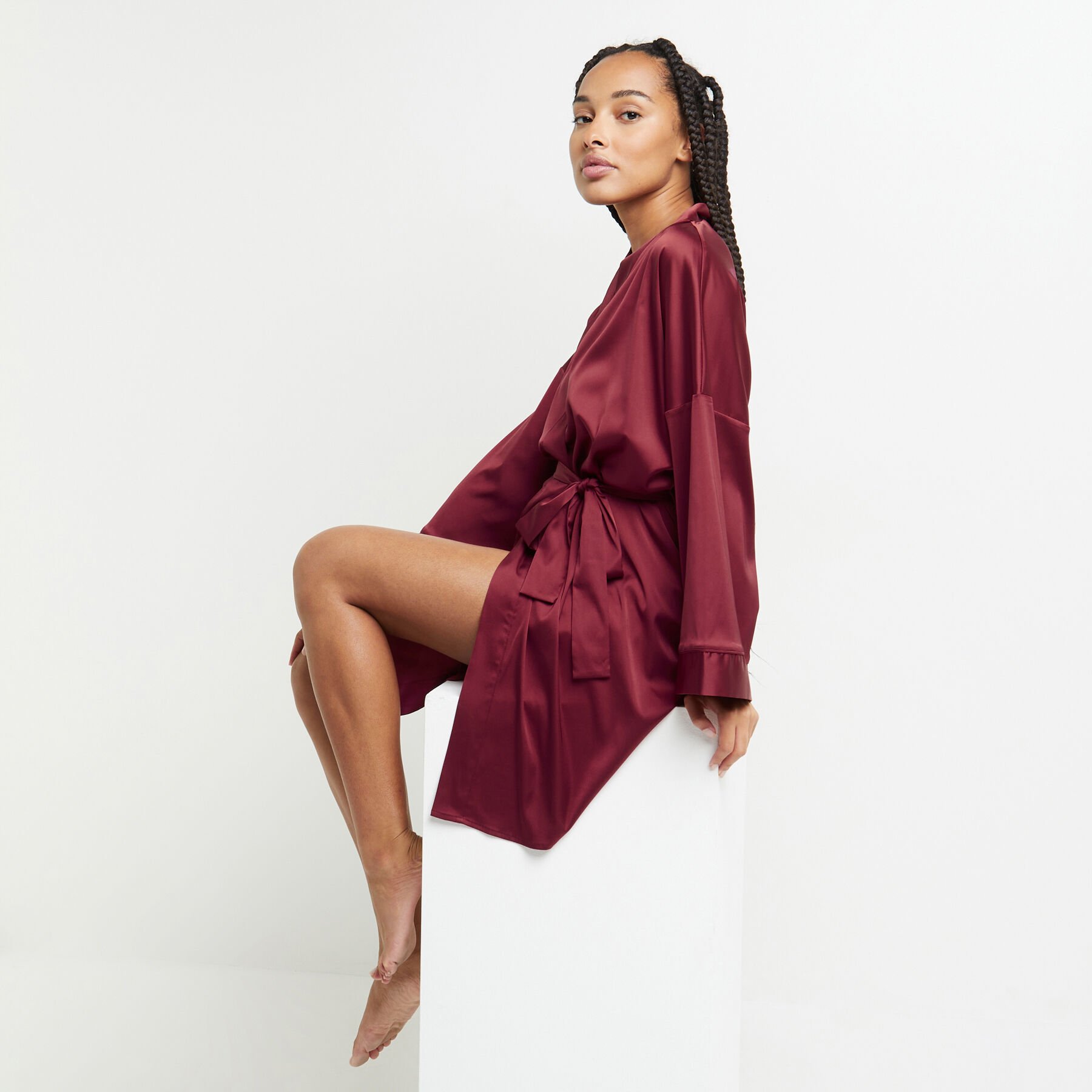 Kimono rouge gorge store
