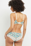SYARA SHORTY MICROFIBRE BLANC/VERT