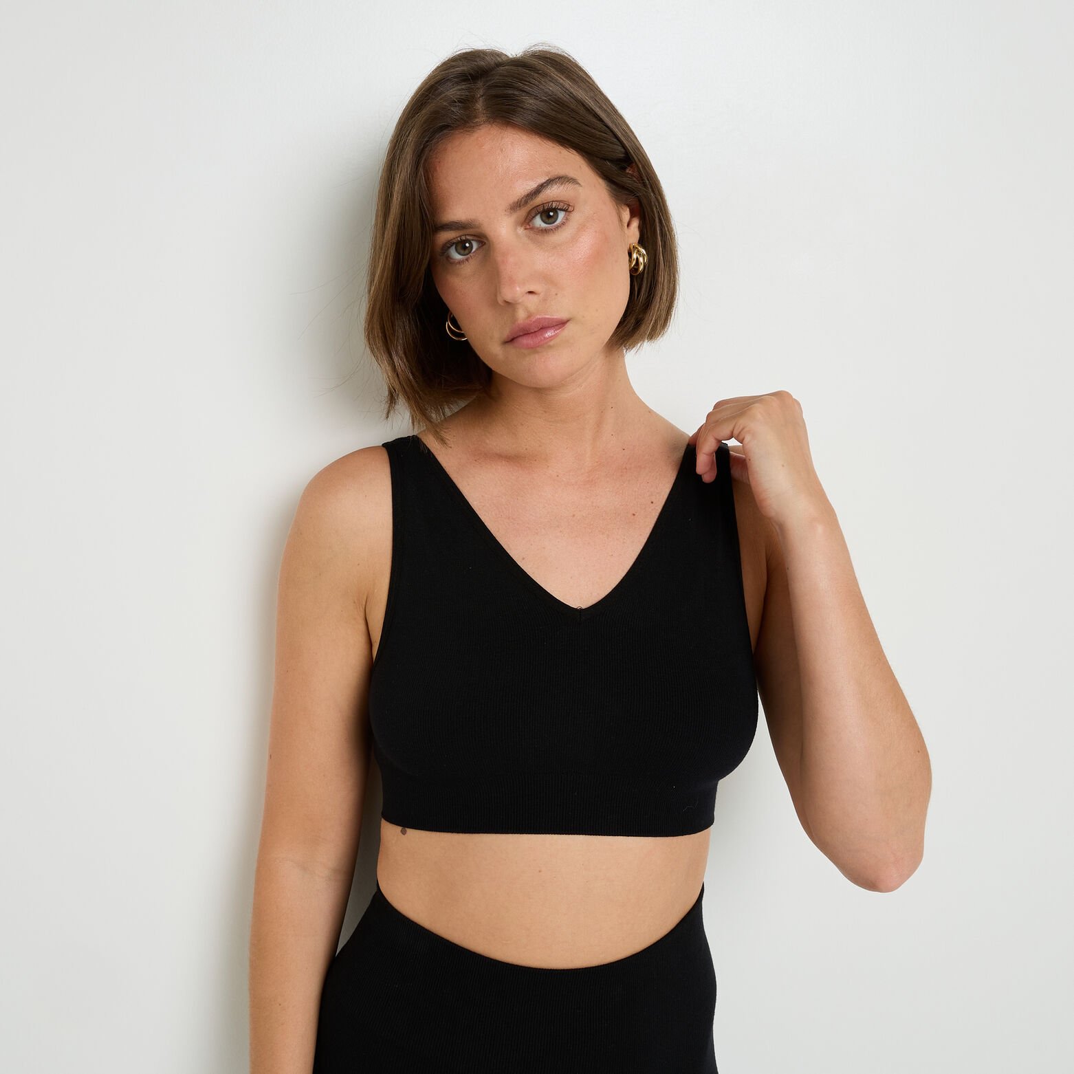 HEYDAY BRASSIERE REVERSIBLE NOIR