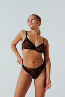 DOUCE TANGA MICROFIBRE MULTICO NOIR