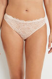 DENTELLE CULOTTE MICRO DENTELLE POUDRE