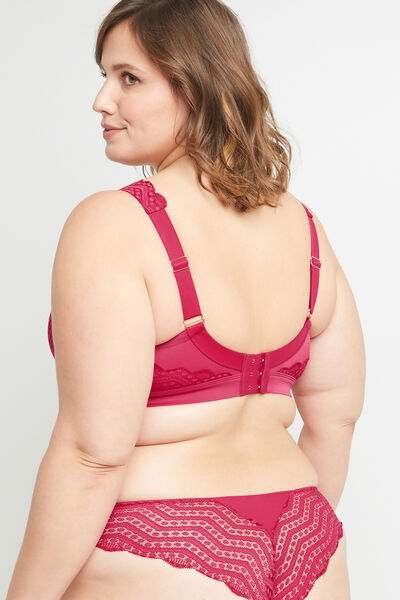 SOUTIEN-GORGE GRANDS BONNETS FUCHSIA