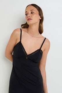 DOUCE NUISETTE MICROFIBRE NOIR