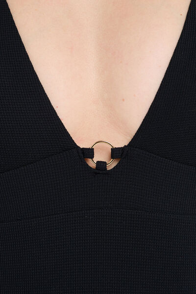 Maillot de bain 1 Pièce Triangle NOIR