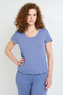 HABY Tee-shirt manches courtes BLEU