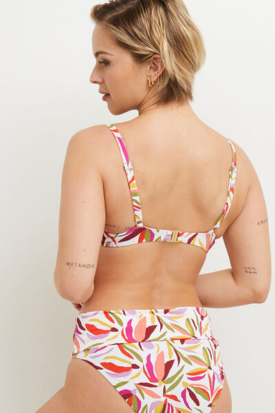 MAILLOT DE BAIN COQUE MULTICO BLANC