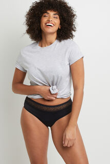 BIZZ SHORTY MENSTRUEL FLUX ABONDANT NOIR