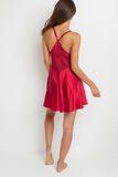 TRINITY NUISETTE TRIANGLE DENTELLE ROUGE