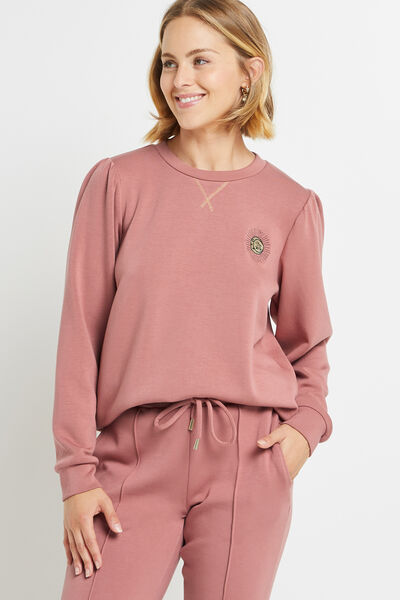 SWEAT VISCOSE ROSE