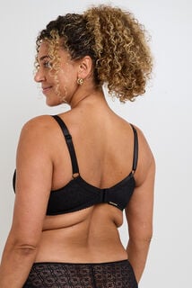 SWEET SOUTIEN-GORGE ALLAITEMENT GRANDE TAILLE FOUL NOIR