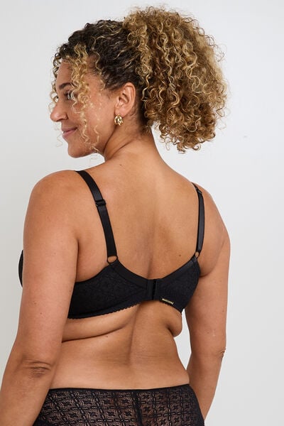 SWEET SOUTIEN-GORGE ALLAITEMENT GRANDE TAILLE FOUL NOIR