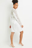 TINA DESHABILLE DENTELLE BLANC
