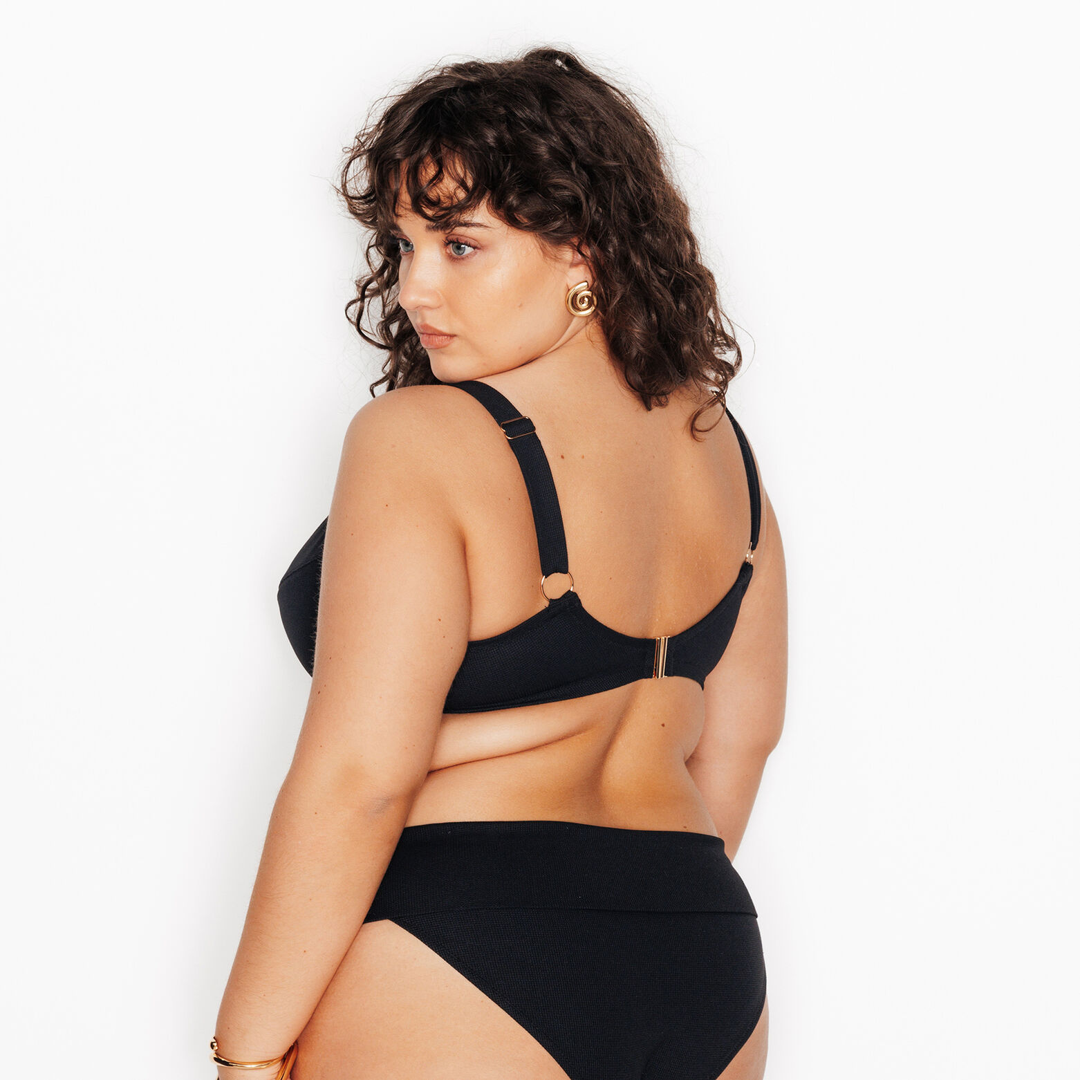 MALOU Maillot de bain Emboitant NOIR