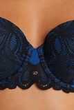 SYARA SOUTIEN-GORGE AMPLI EMBOITANT BLEU