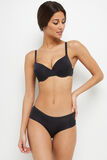 INVISIBLE SHORTY MICROFIBRE RECYCLEE NOIR