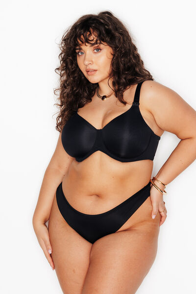 PERFECT SOUTIEN-GORGE EMBOITANT MICROFIBRE NOIR