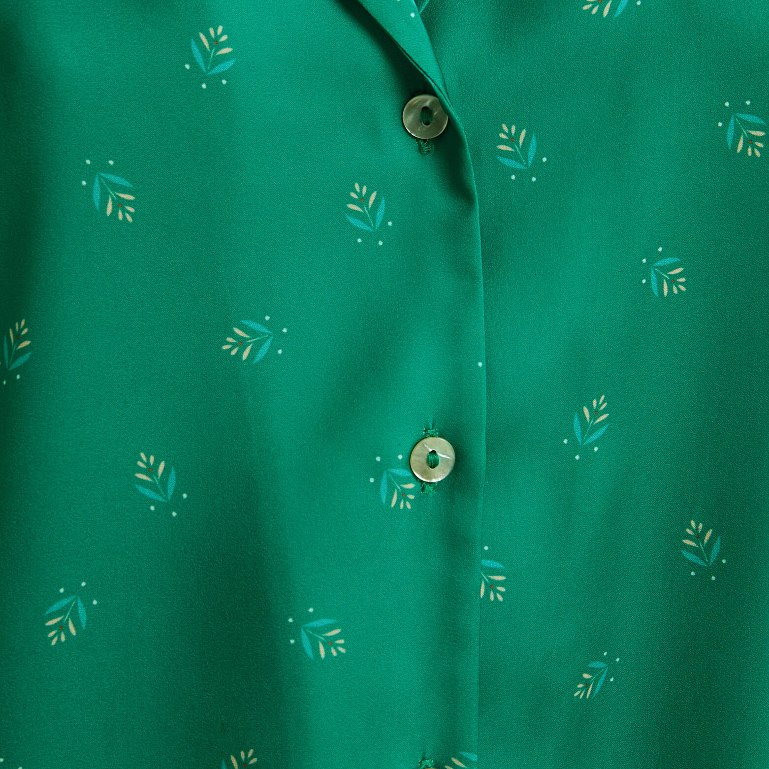 DELPHINE CHEMISE  MULTICO VERT