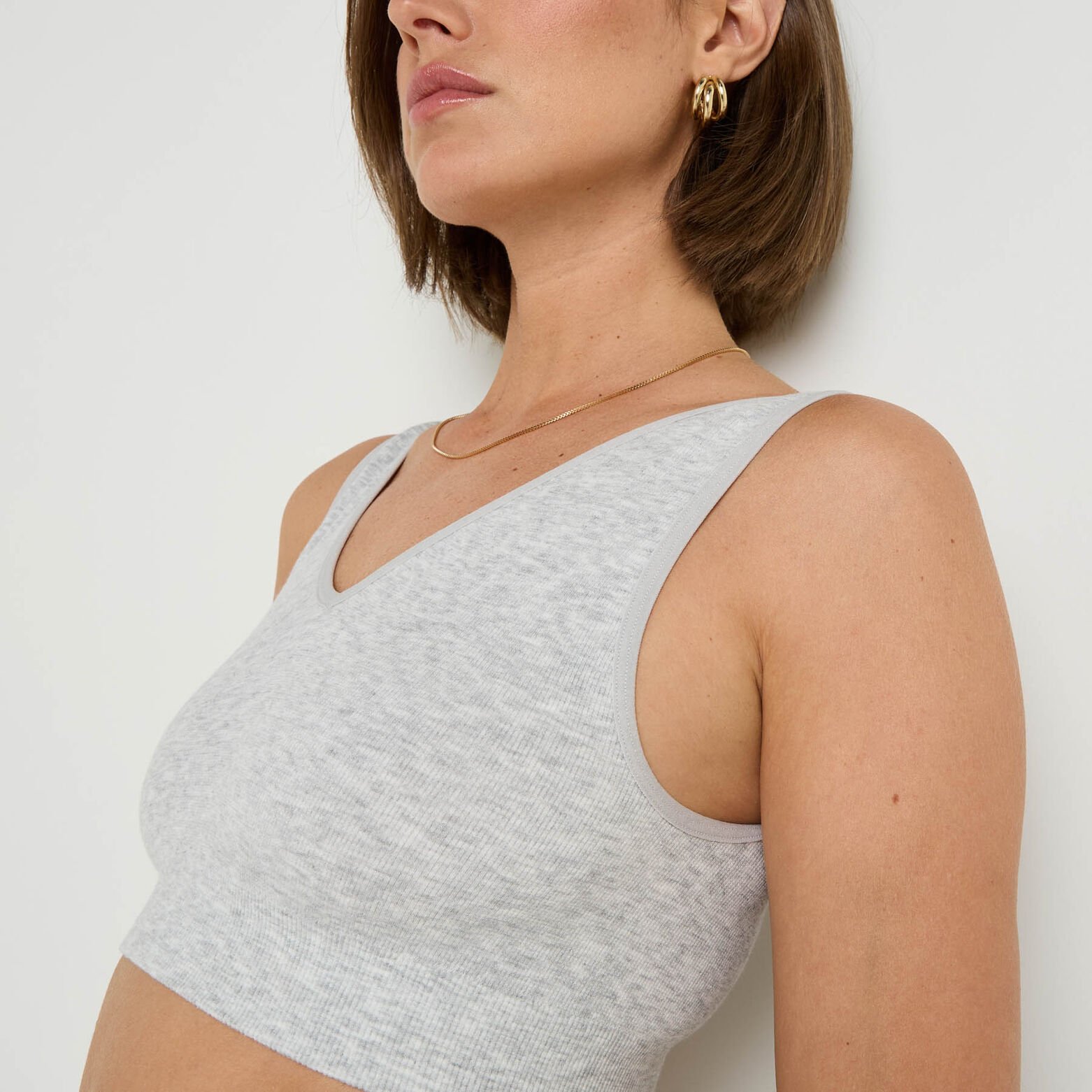 HEYDAY BRASSIERE REVERSIBLE GRIS CLAIR