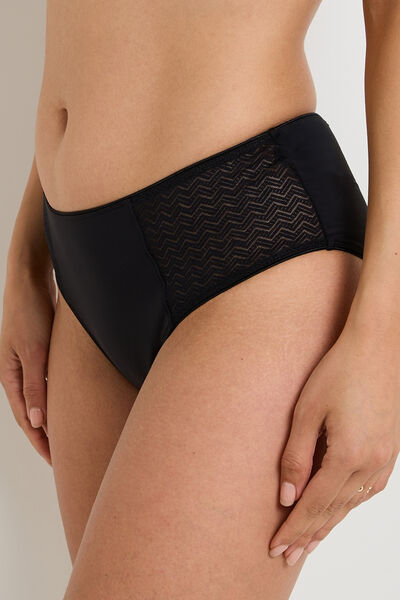 FABIANA CULOTTE MENSTRUELLE FLUX ABONDANT NOIR
