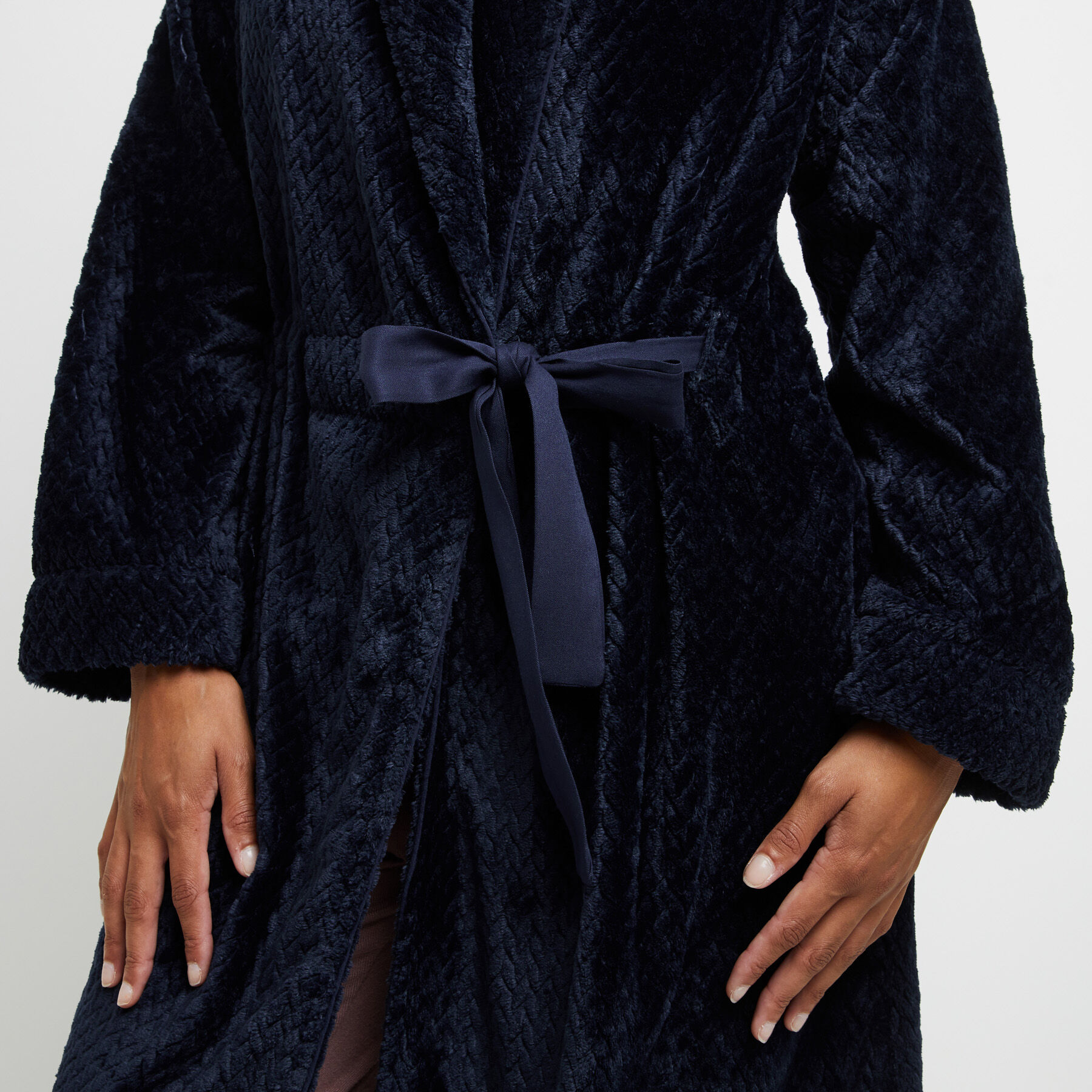 Rouge sale gorge peignoir