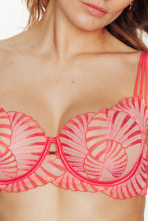 GALINETTE SOUTIEN-GORGE CORBEILLE MULTICO ORANGE