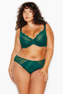 JANNEL CULOTTE DENTELLE VERT FONCE