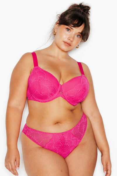 HERMINE+ SOUTIEN-GORGE AMPLIFORME FUCHSIA