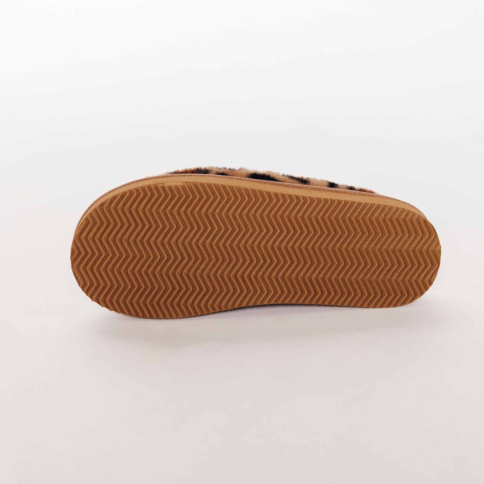 ANAELLE CHAUSSONS FEMME LEOPARD MULTICO MARRON
