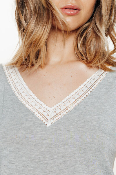 Chemise de nuit GRIS